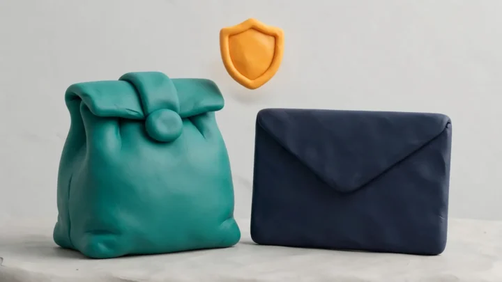 TCS Express Flyer bag vs Mehfooz Express envelope for document delivery