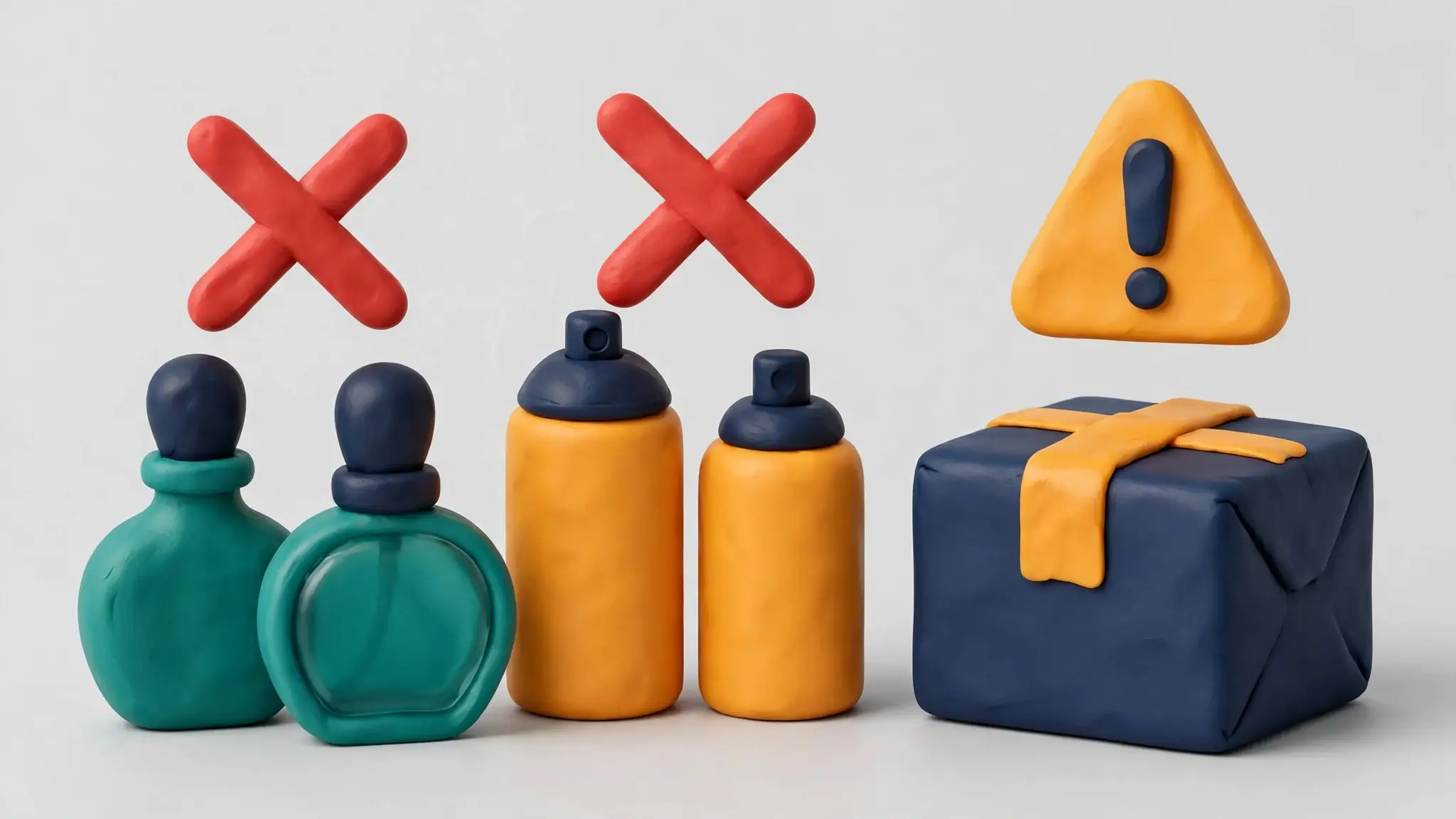 Perfume bottles marked as refused - flammable liquids TCS does not ship