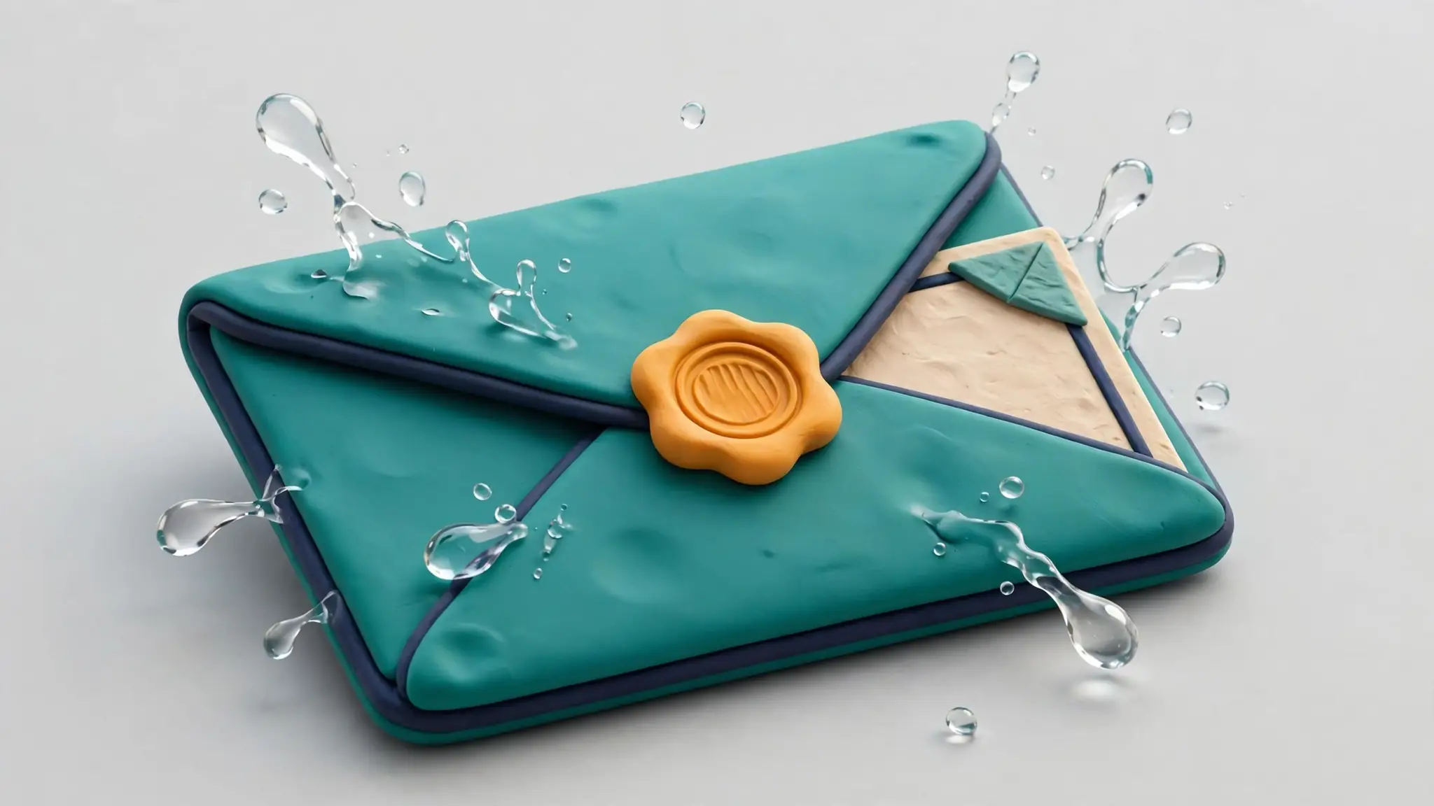TCS Mehfooz Express laminated waterproof envelope for important documents